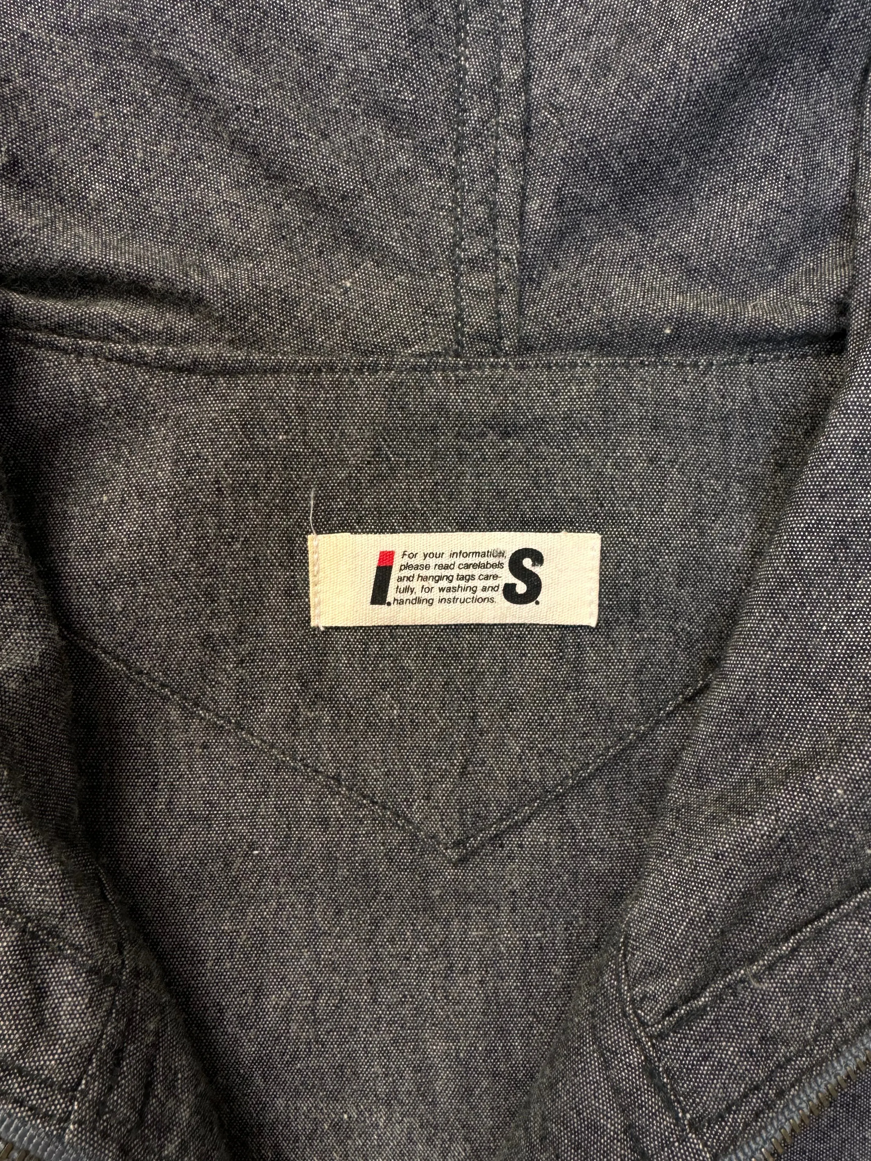 90s Issey Miyake x Tsumori Chisato Grey Hooded Anorak Jacket