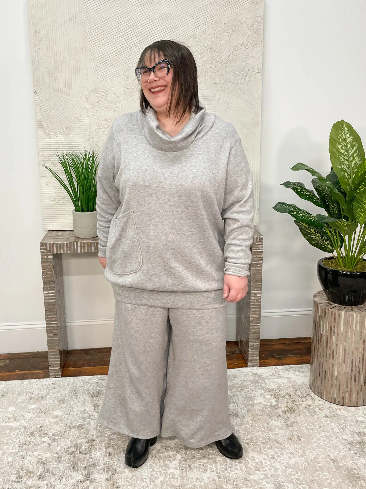 Adeline Tunic, Grey