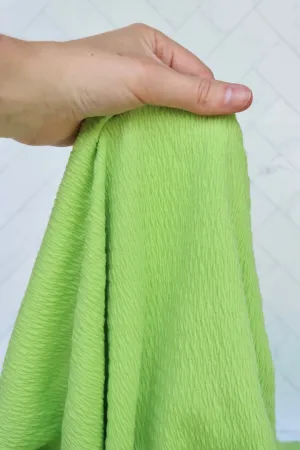 Apple Smocked Jersey Knit