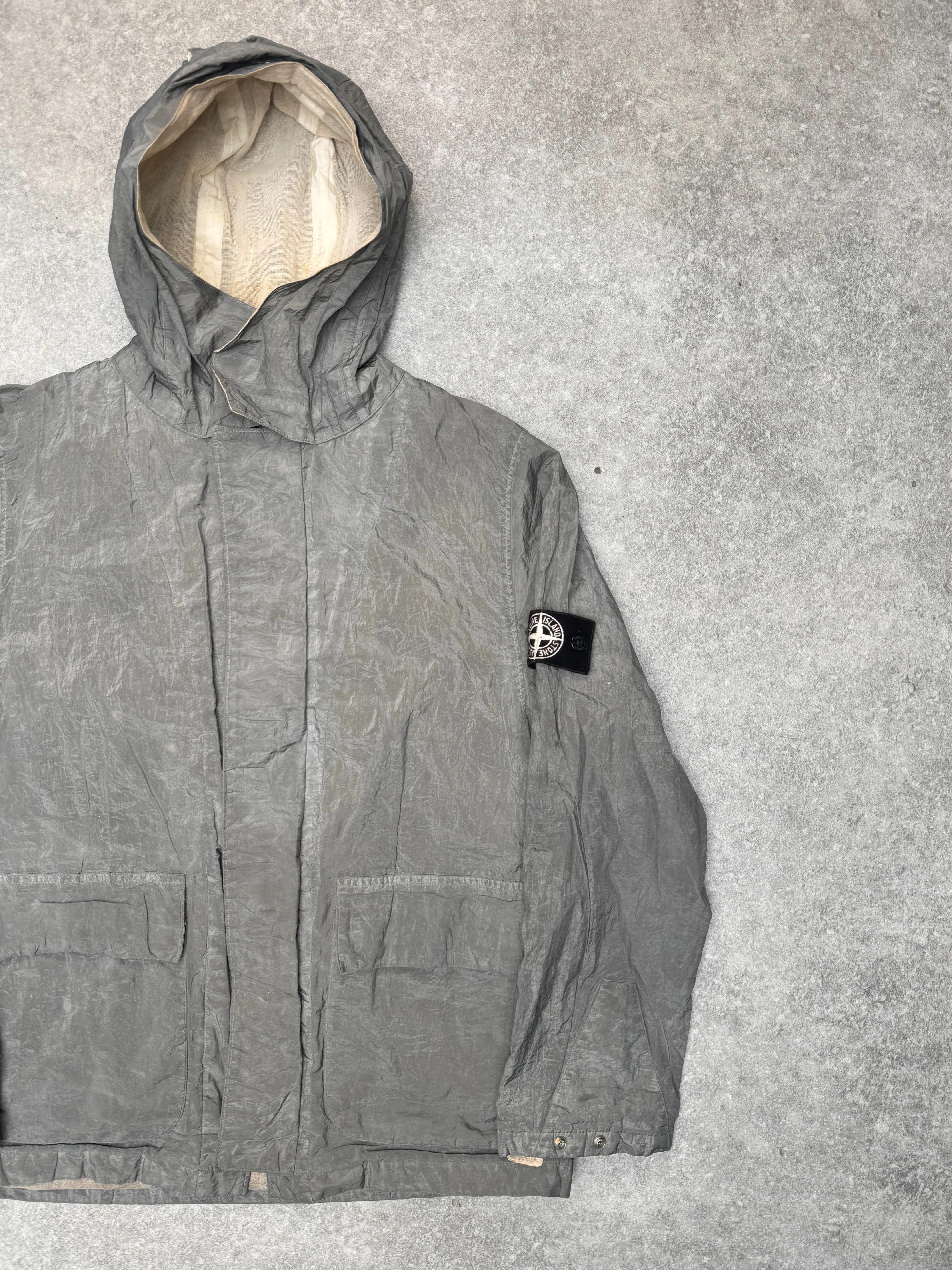 A/W 2000 Stone Island Pure Metal Shell Jacket