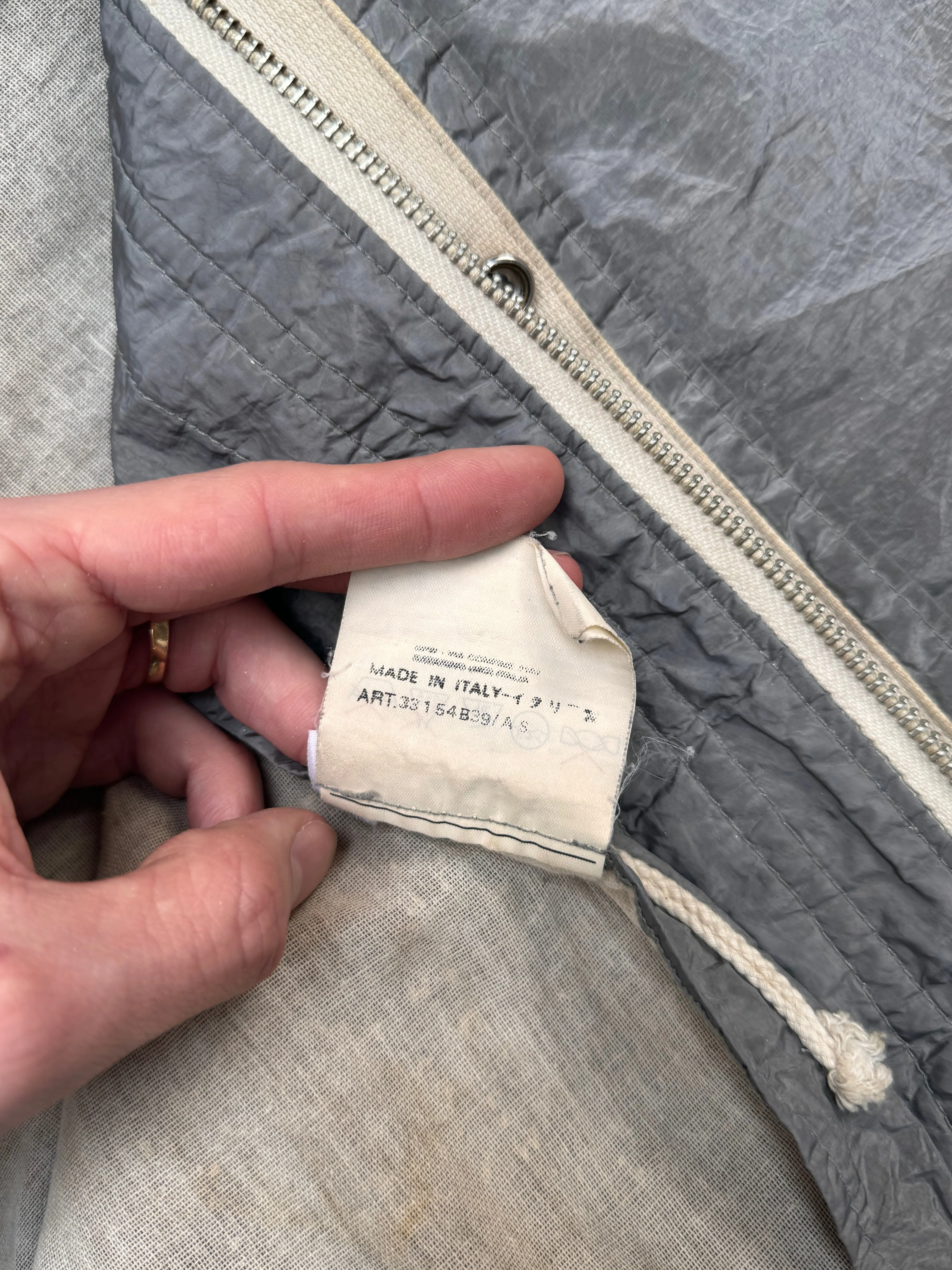 A/W 2000 Stone Island Pure Metal Shell Jacket