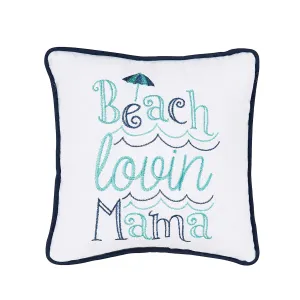 Beach Lovin Mama Mini Pillow