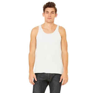 Bella   Canvas Unisex Silver Jersey Tank