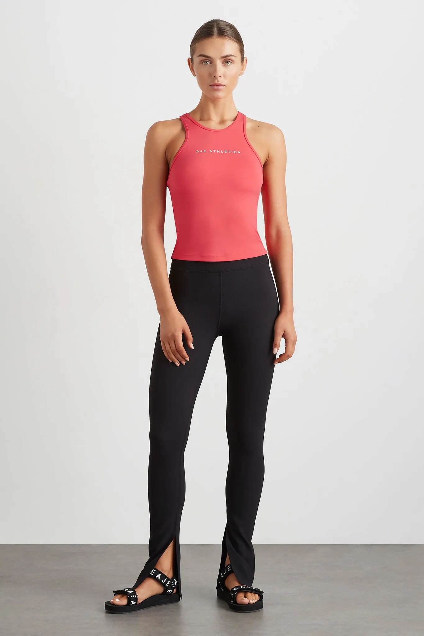 Braided Active Racer Tank 345
