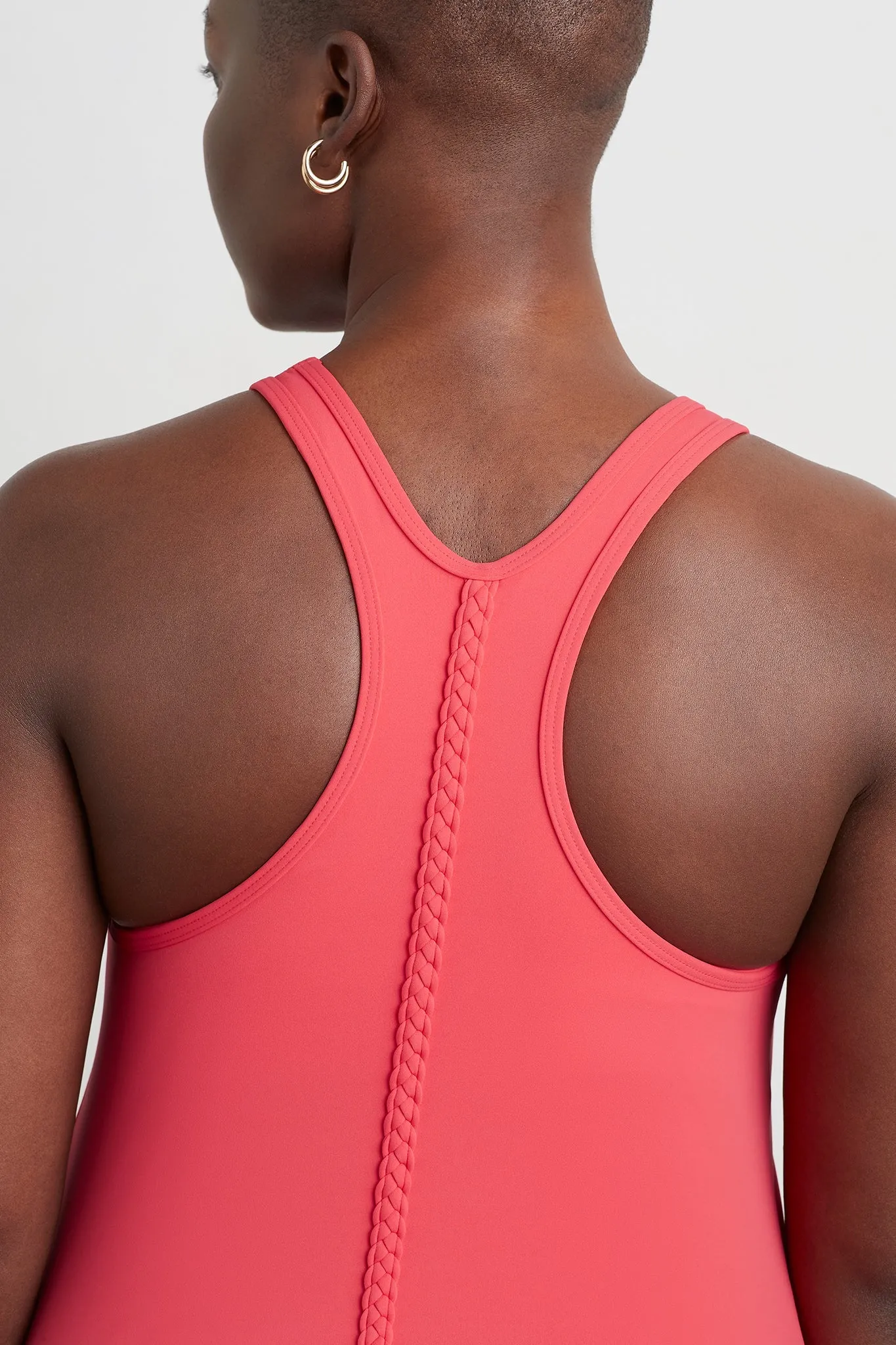 Braided Active Racer Tank 345