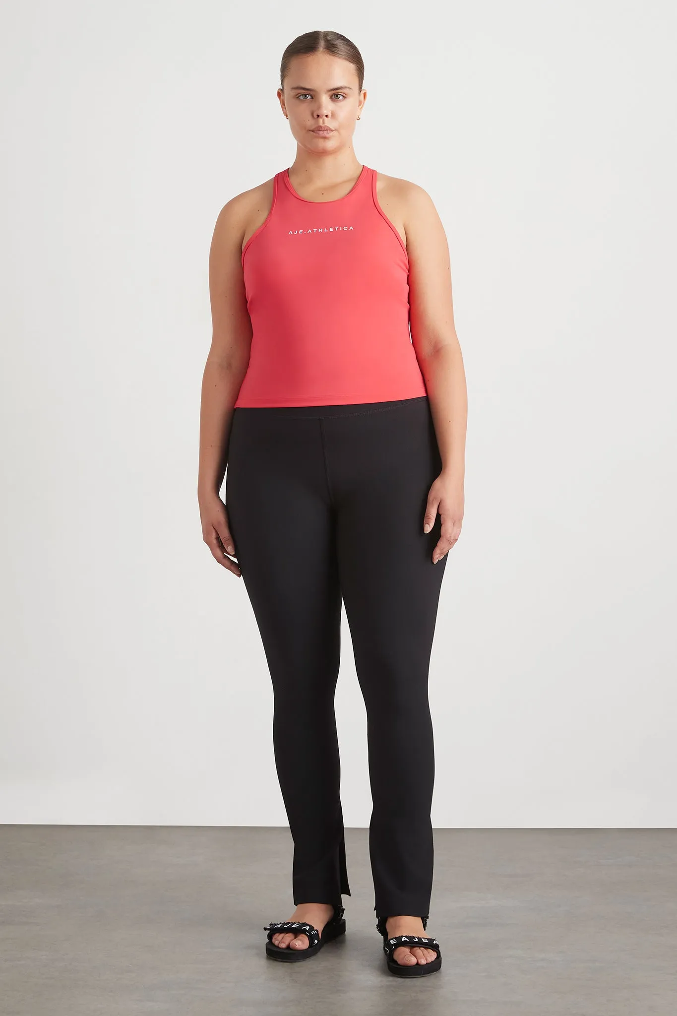 Braided Active Racer Tank 345