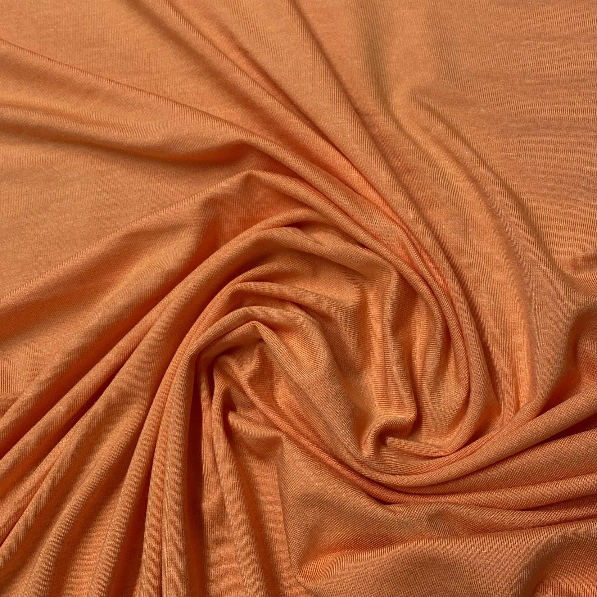 Cantaloupe Bamboo/Spandex Jersey Fabric - 250 GSM by Telio