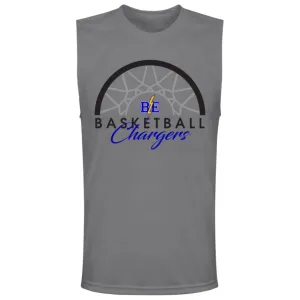 Chargers Basketball - Mens Zone Muscle Tee