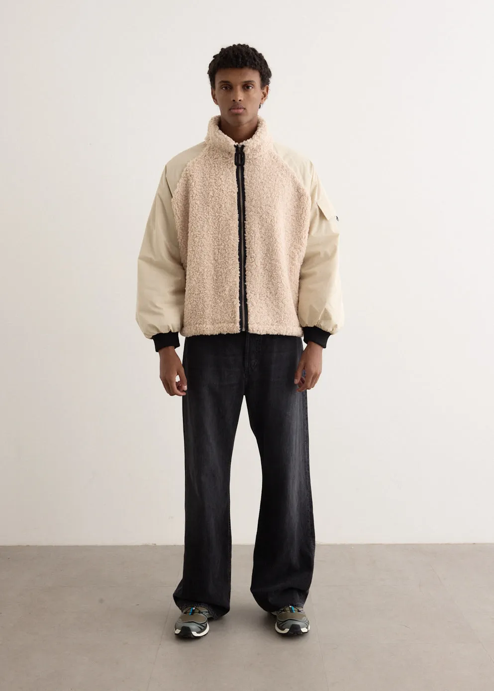 Colour Block Track Top