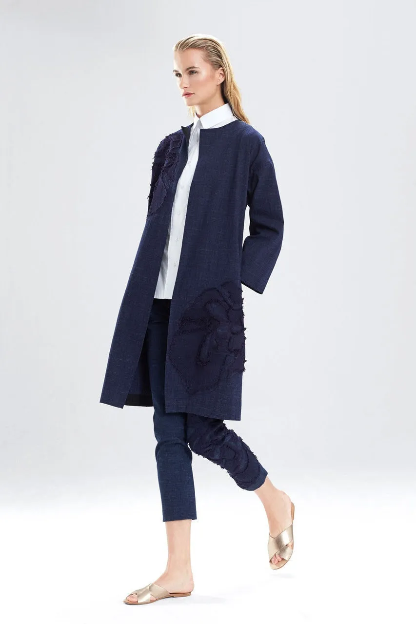 Cotton Shirting Long Sleeve Top