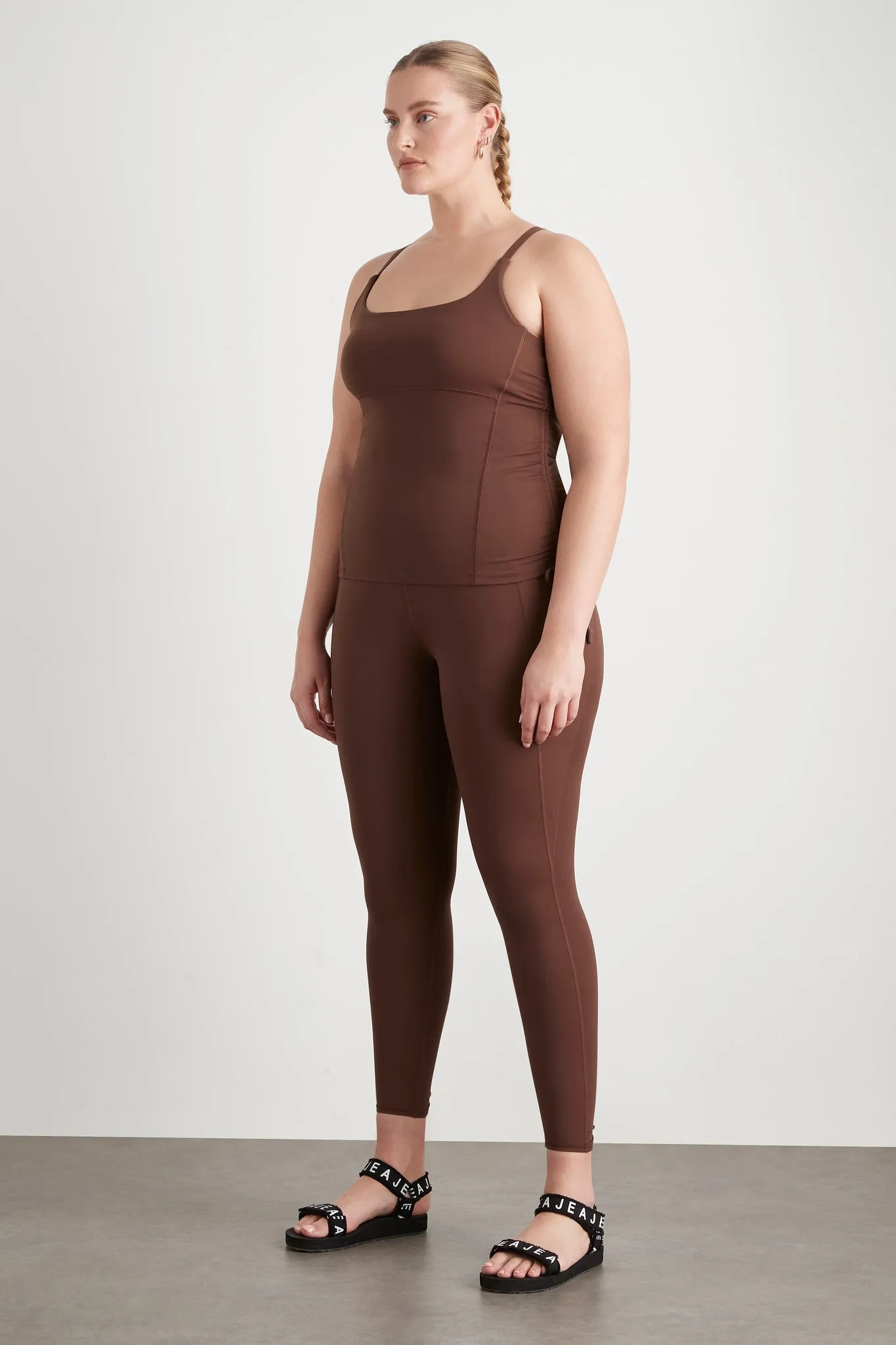 Drawcord Racerback Tank 128
