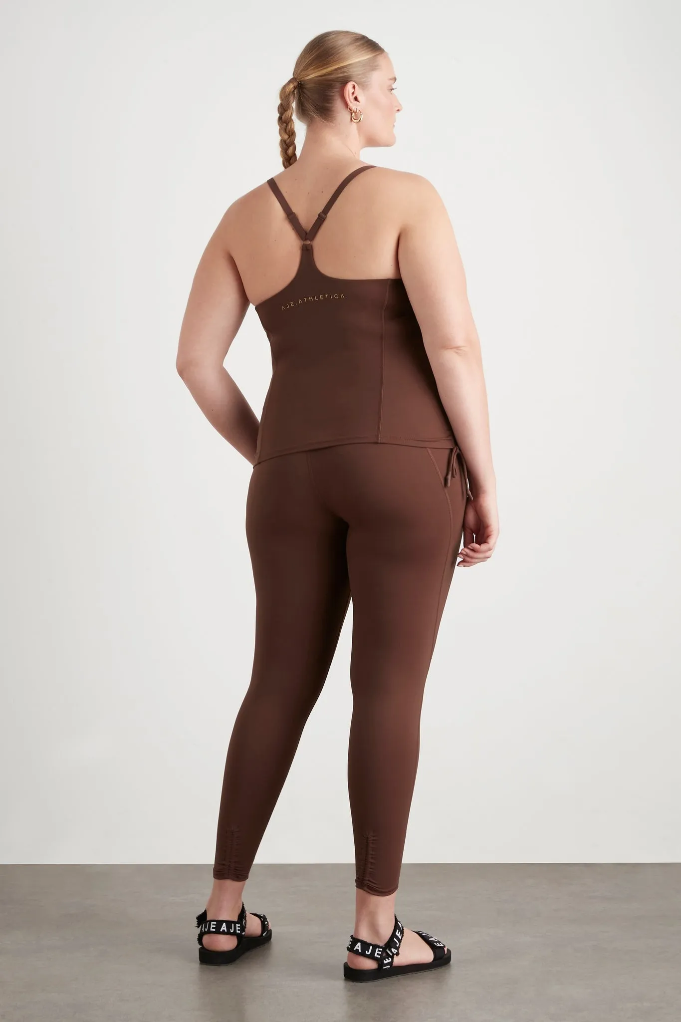 Drawcord Racerback Tank 128