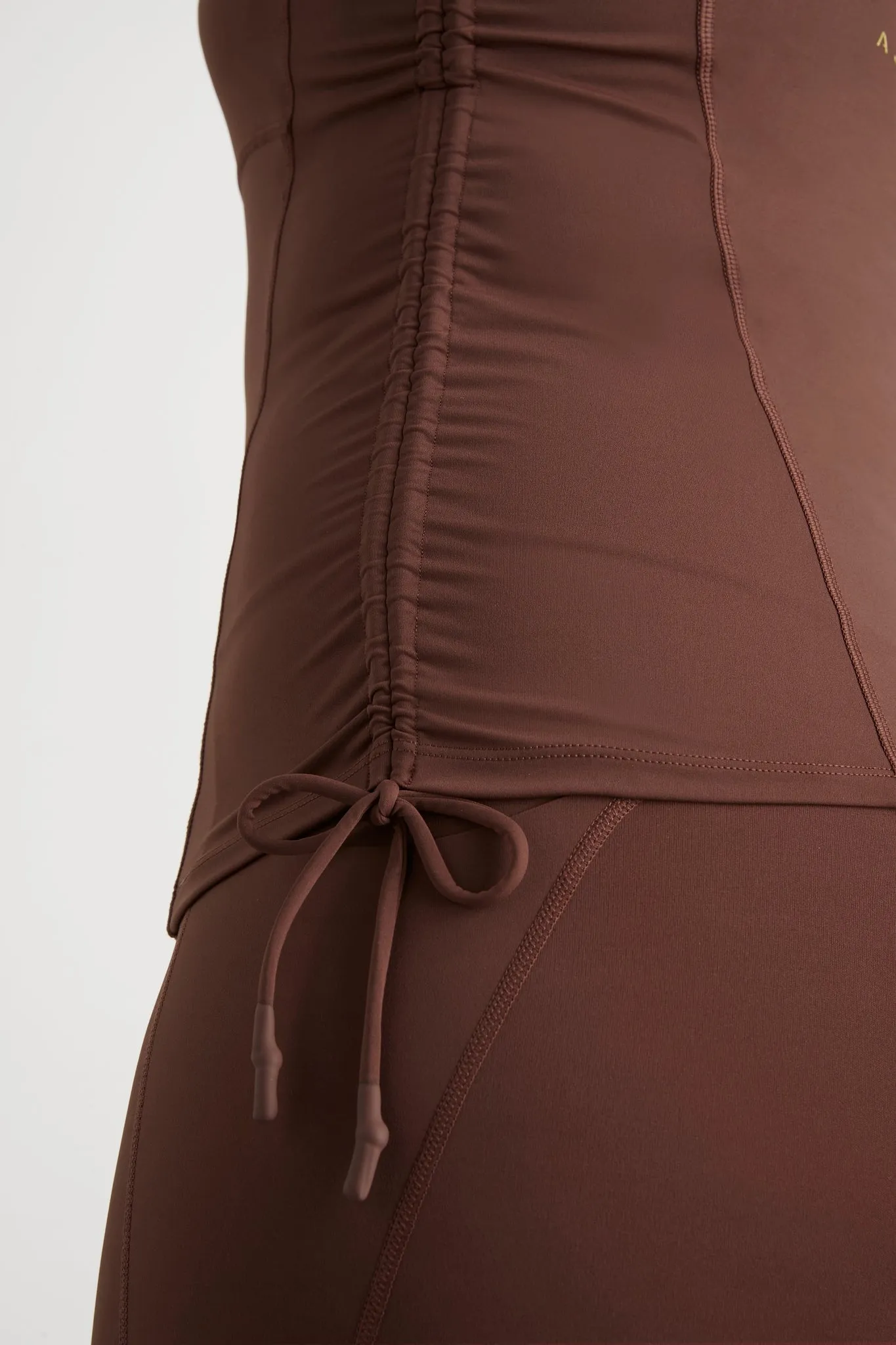 Drawcord Racerback Tank 128