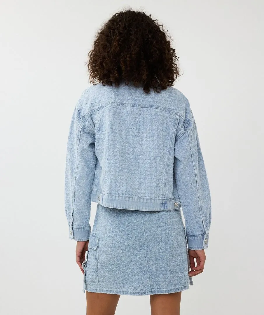 Druna Distressed Jeans Jacket - EsQualo SP2512000