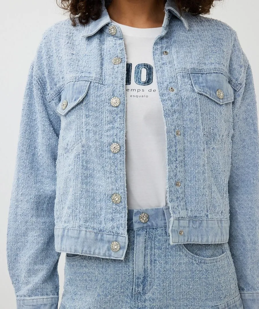 Druna Distressed Jeans Jacket - EsQualo SP2512000