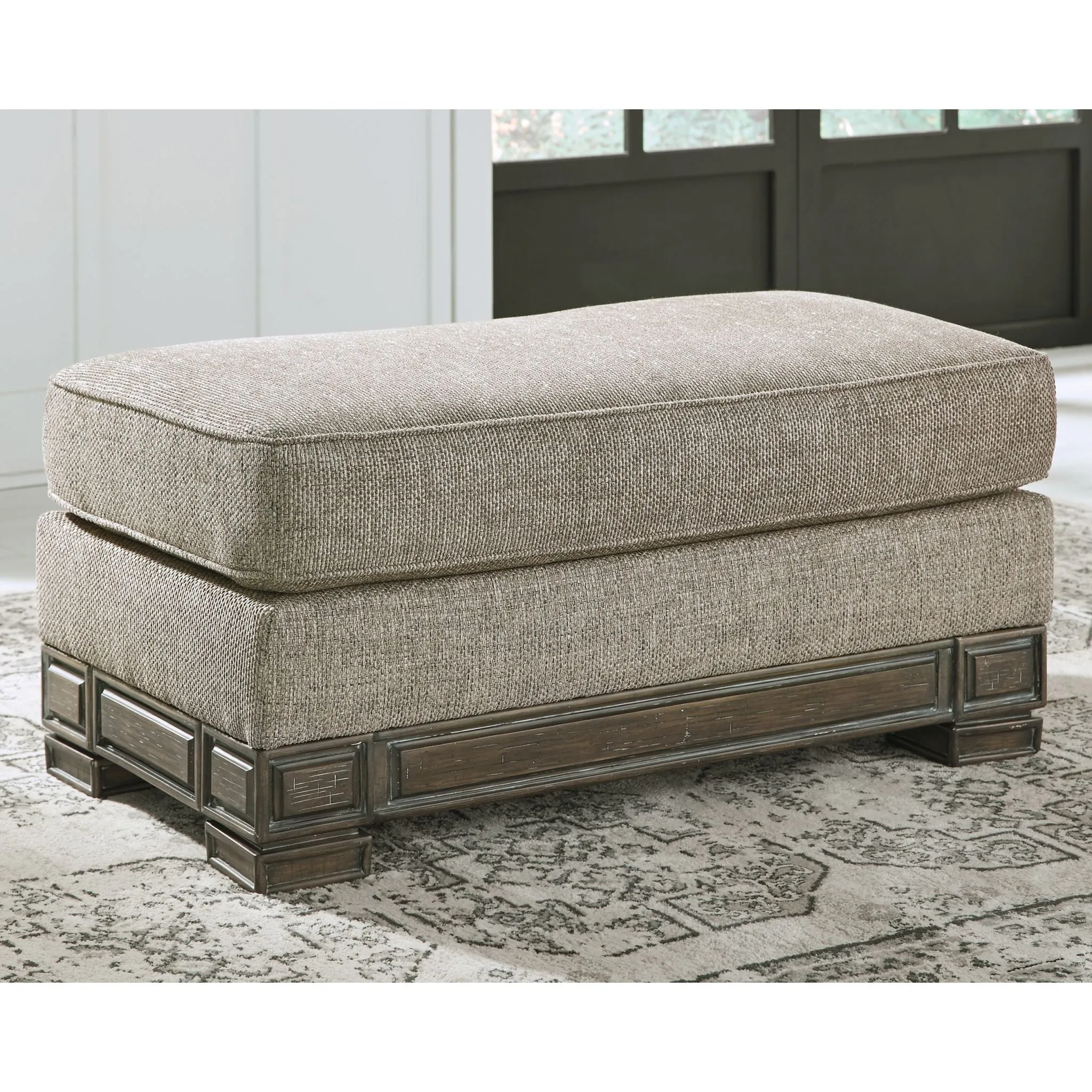 Einsgrove Ottoman - Sandstone