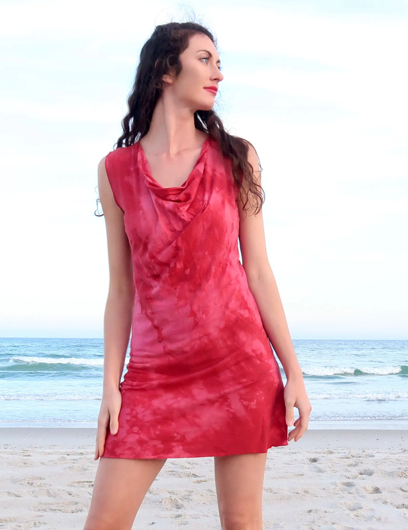 Float Neck Simplicity Tunic