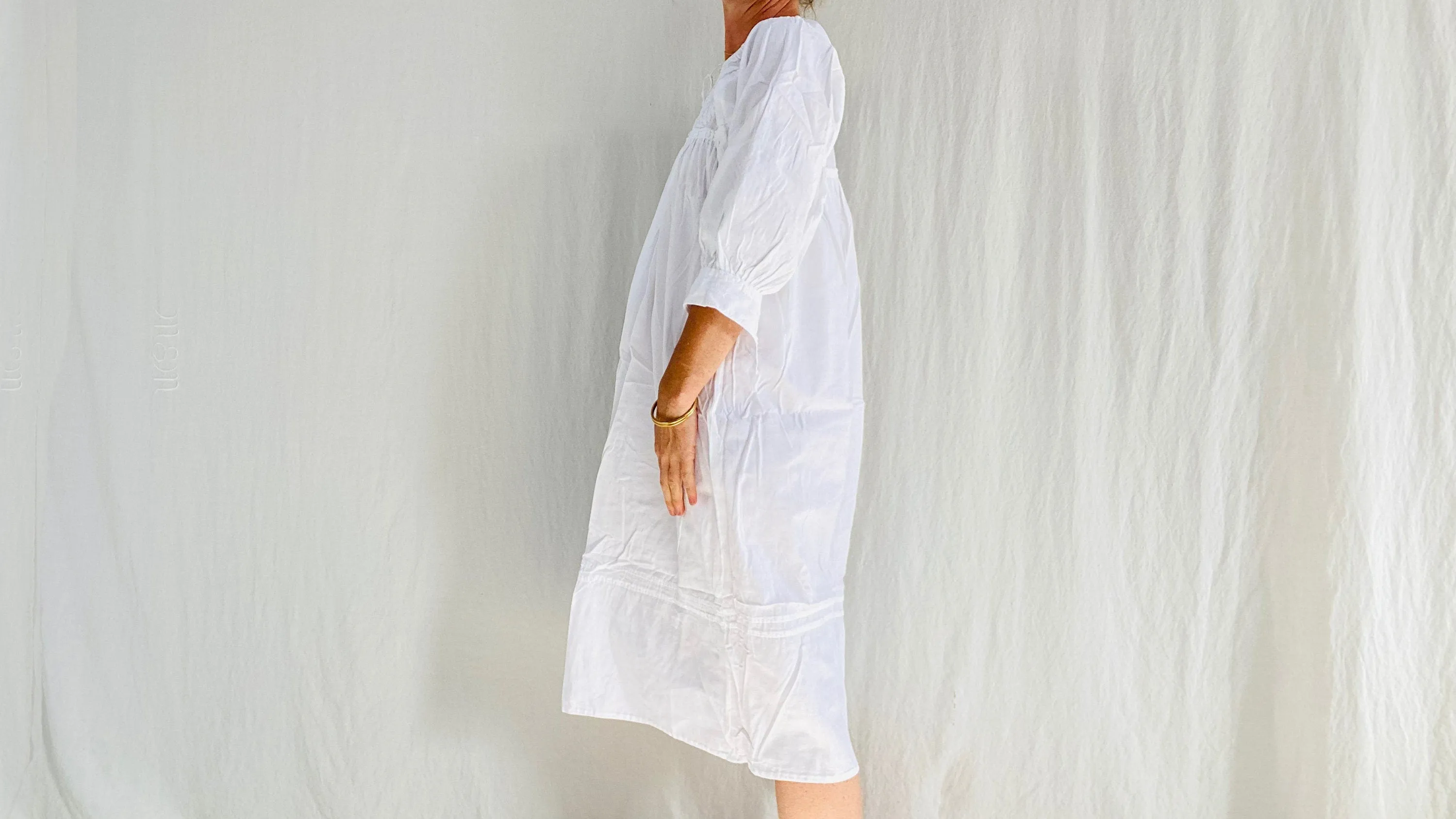 Hand-Embroidered Chamula Dress. All Cotton.
