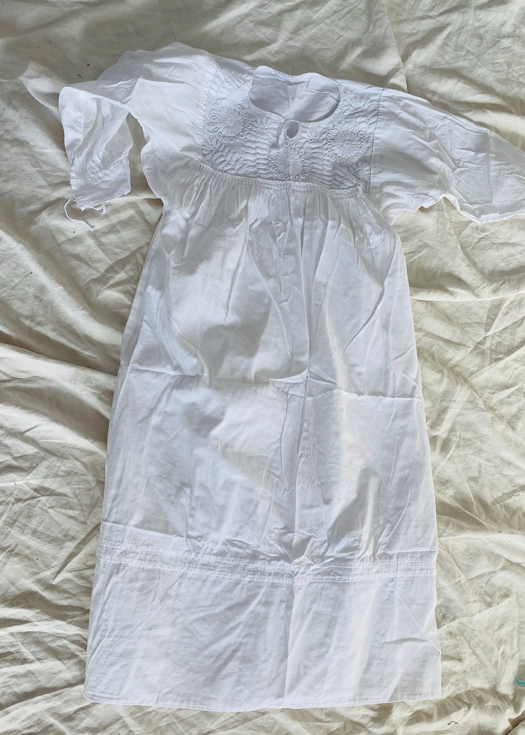 Hand-Embroidered Chamula Dress. All Cotton.