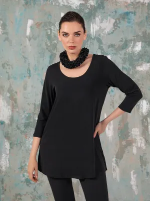 Janelle Tunic, Black Vogue