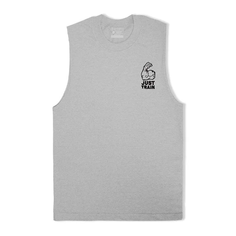 Just Train Graphic Tank Top