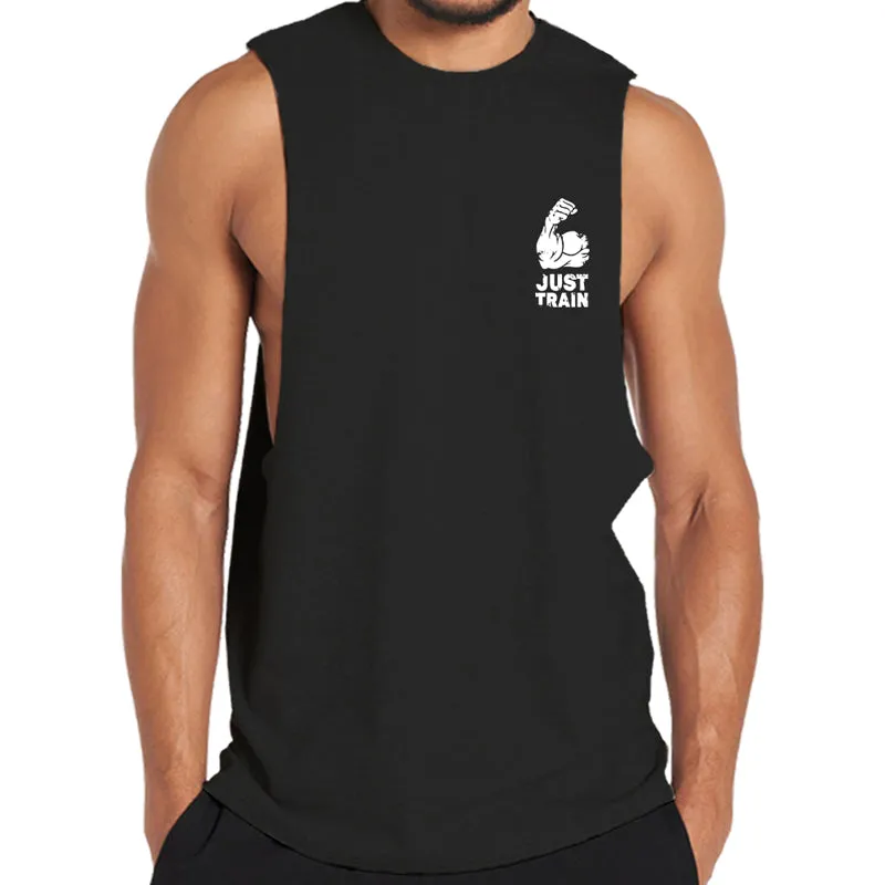 Just Train Graphic Tank Top