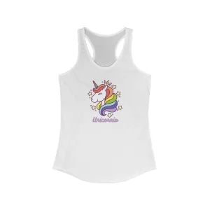 Kay Chimba Unicornio Women's Ideal Racerback Tank