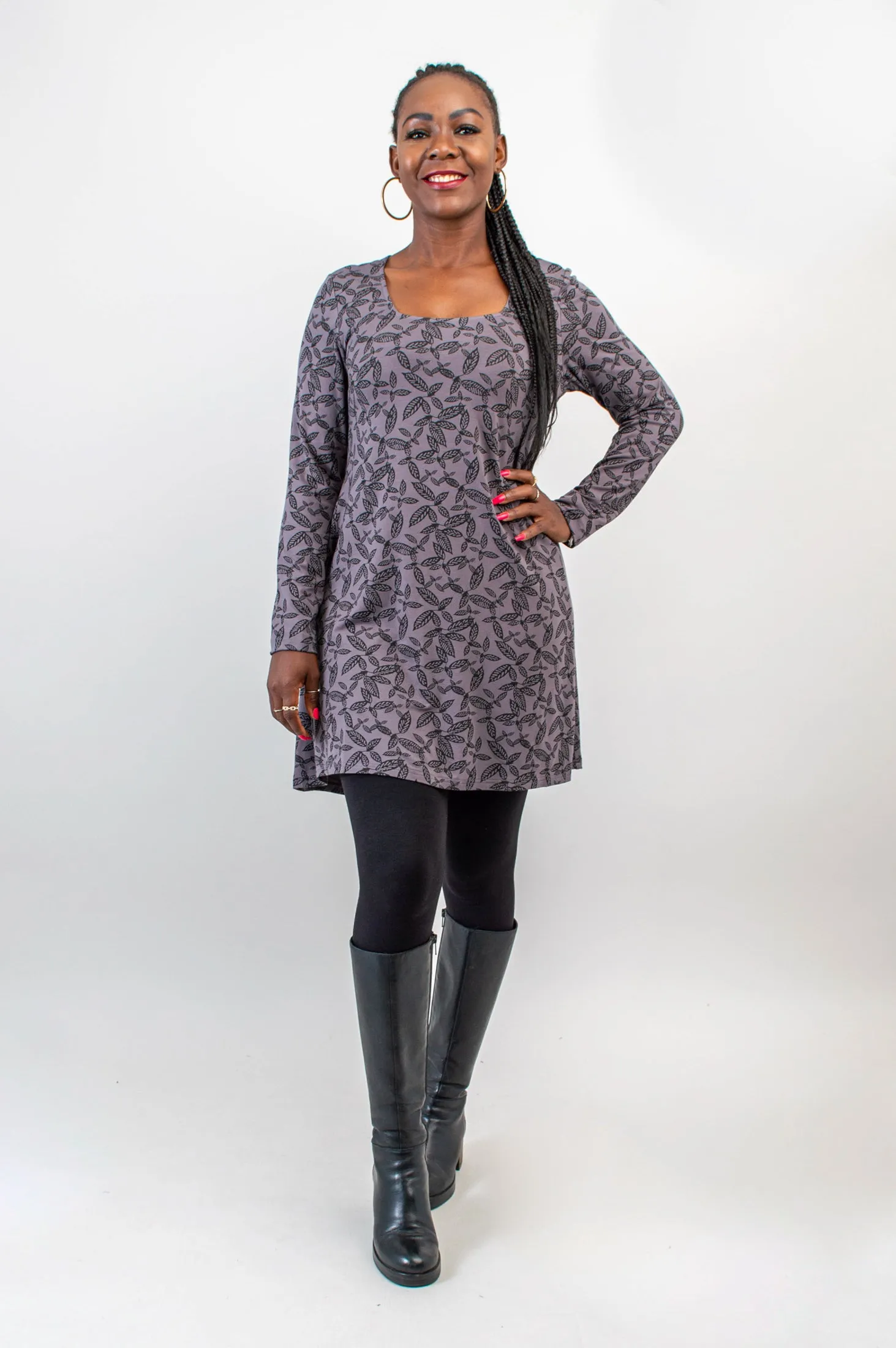 Marissa Top, Tahsis Leaf, Bamboo - Final Sale