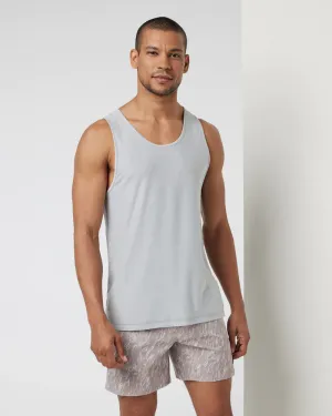 MEN'S STRATO TECH TANK - HPT PLATINUM HEATHER