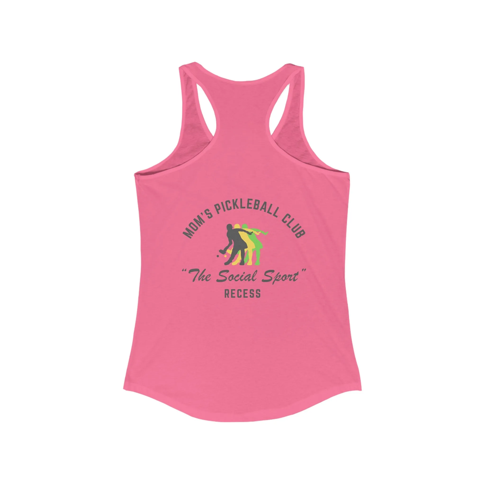 Mom’s Pickleball Club Racerback Tank