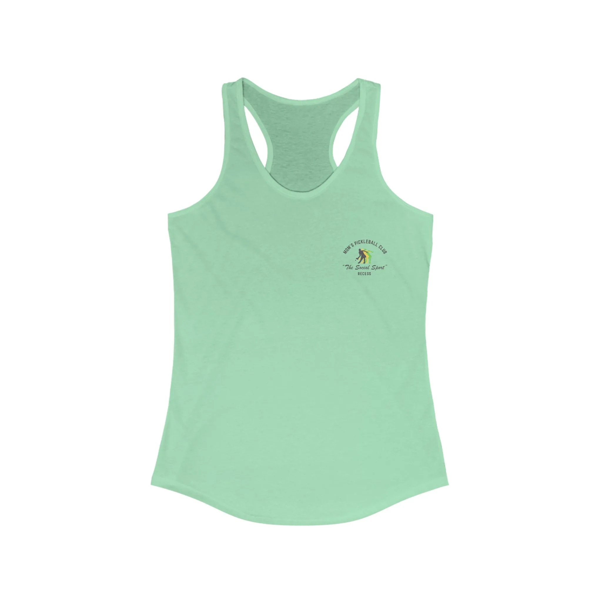 Mom’s Pickleball Club Racerback Tank