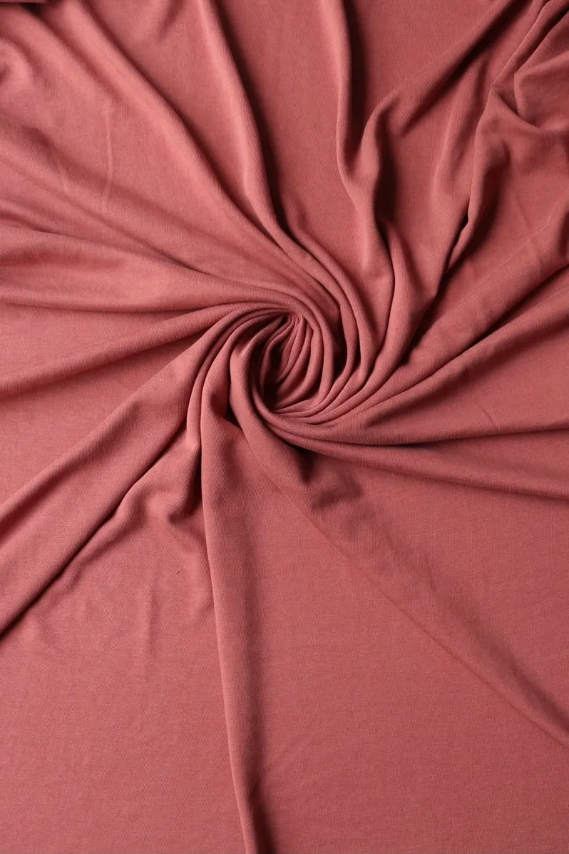 Moroccan Ruby Cupro Jersey