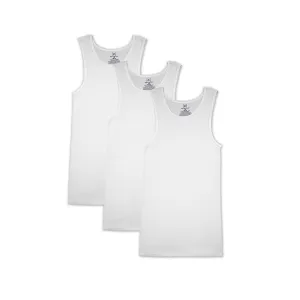 Pack of 3 Combo Mens Round  Neck Sleeveless Cotton Tank Top