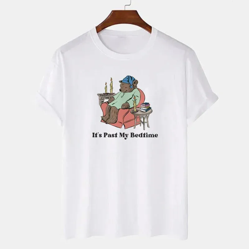 Past My Bedtime Charming Bookworm Graphic Tee
