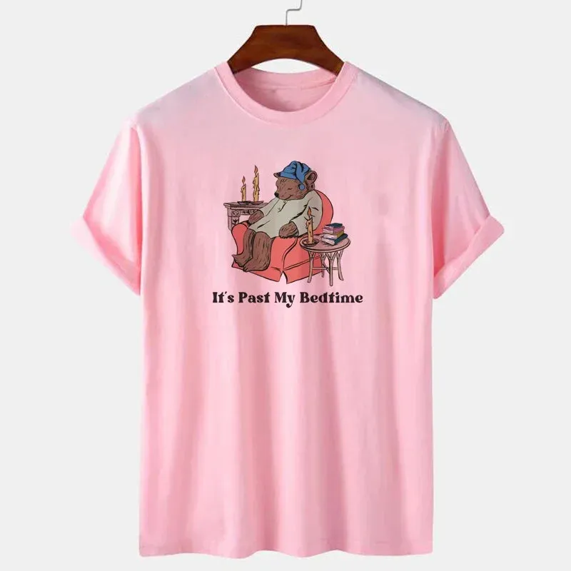 Past My Bedtime Charming Bookworm Graphic Tee