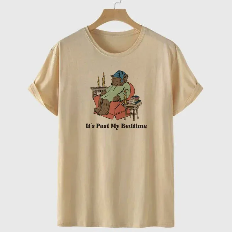 Past My Bedtime Charming Bookworm Graphic Tee