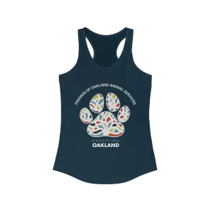 Pawsitively Oakland Women's Ideal Racerback Tank