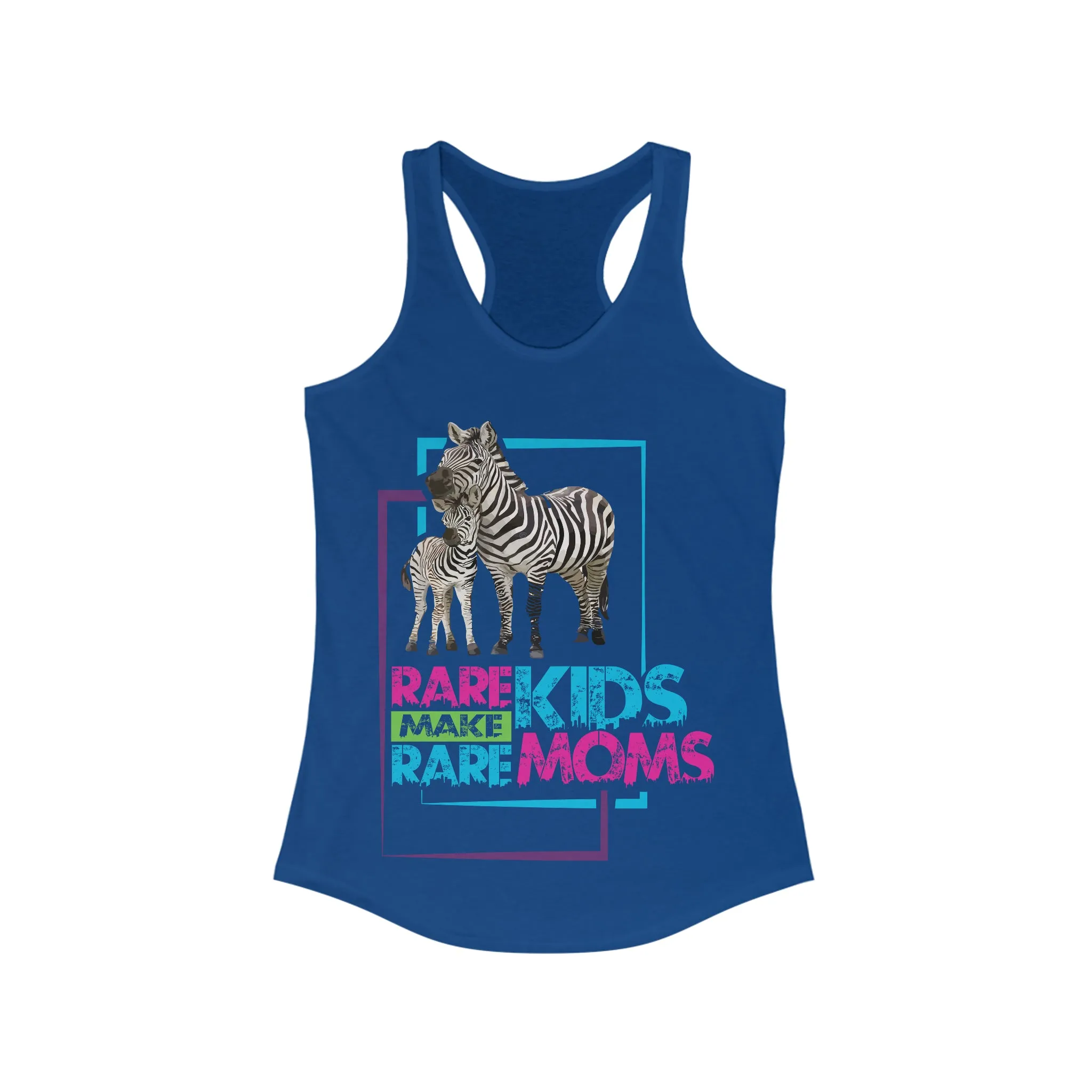 Rare Zebras Women's Ideal Racerback Tank