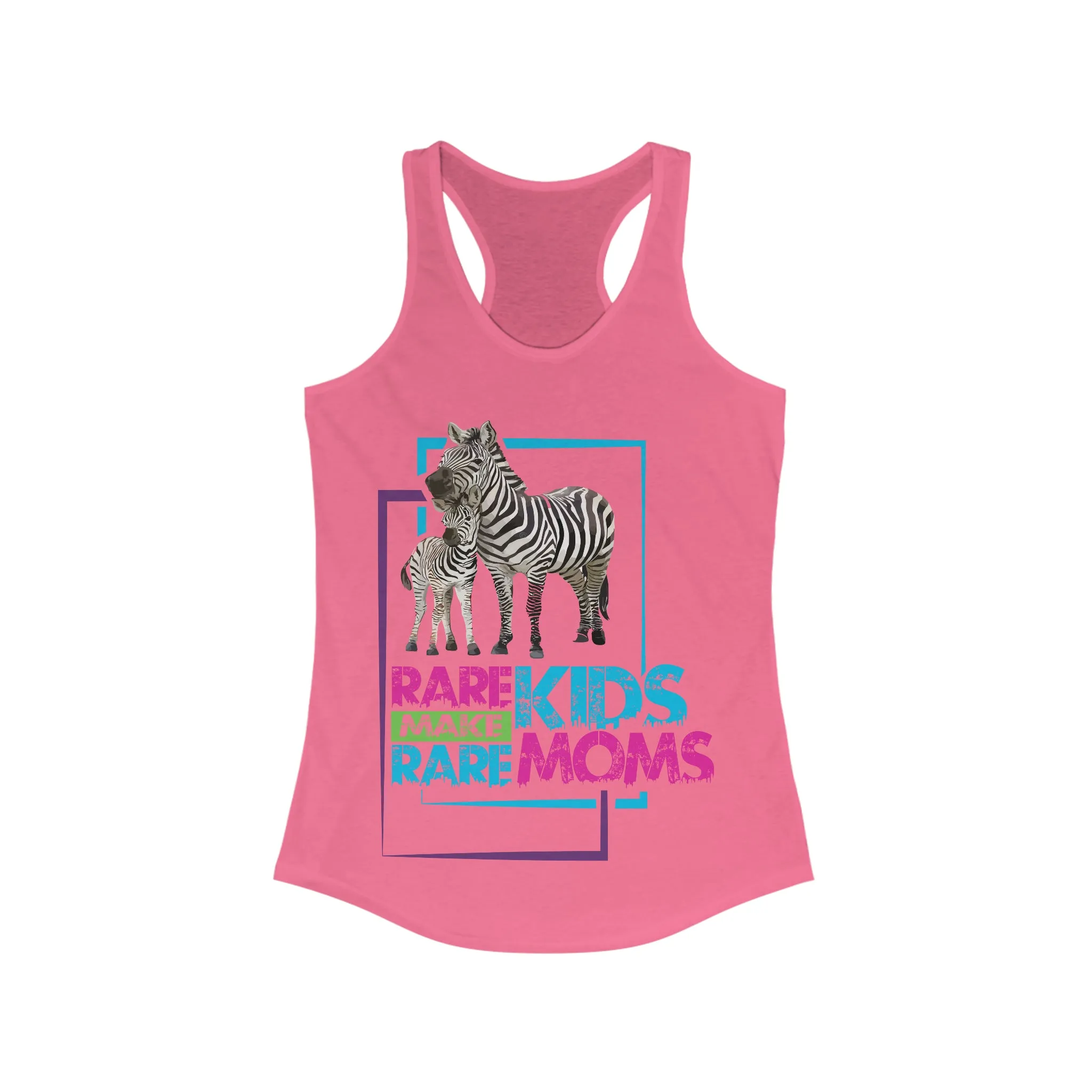 Rare Zebras Women's Ideal Racerback Tank