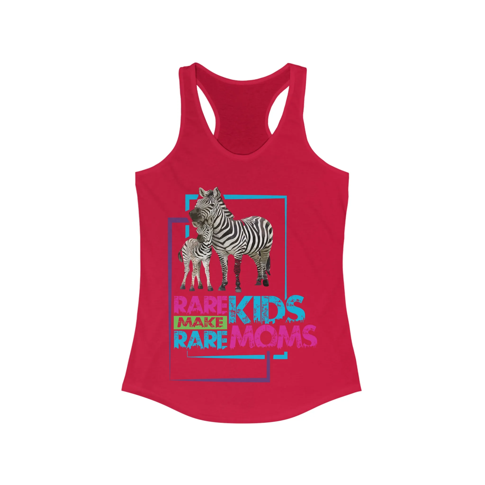 Rare Zebras Women's Ideal Racerback Tank