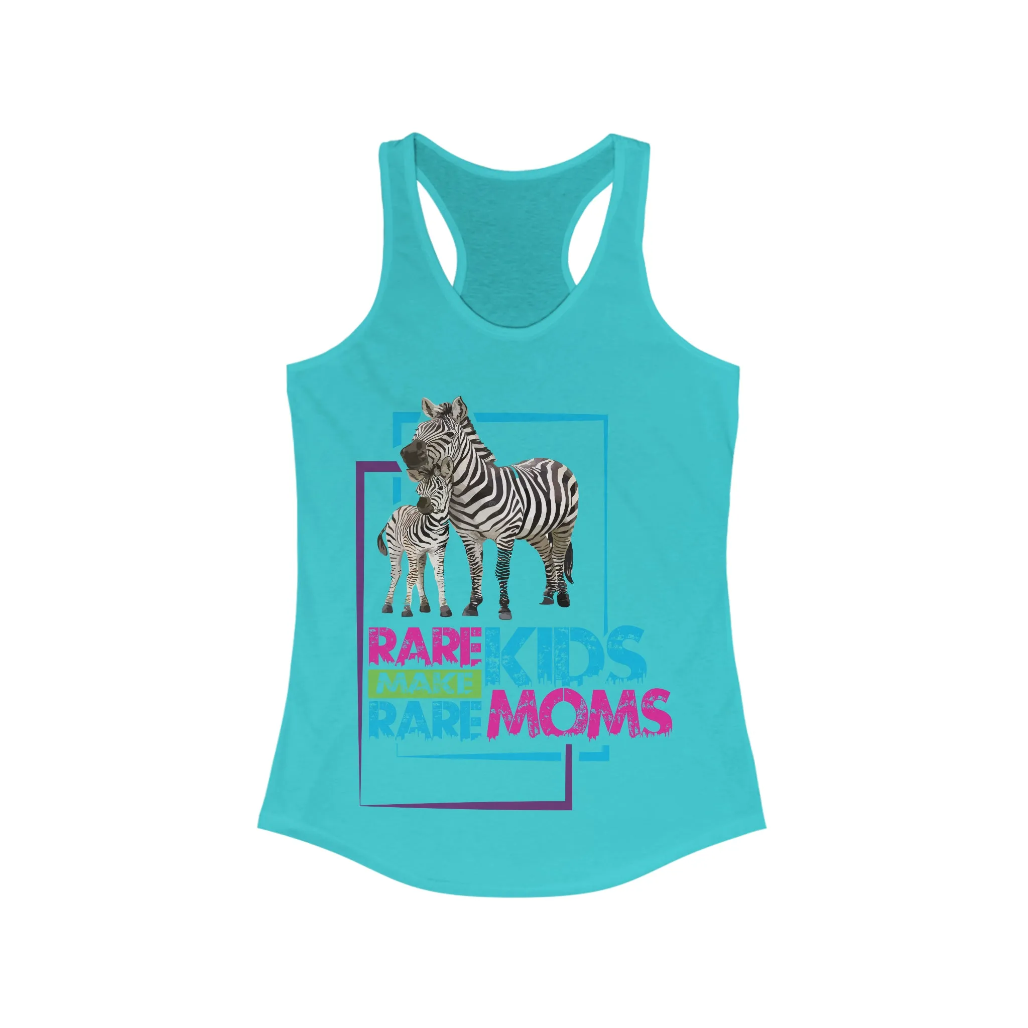 Rare Zebras Women's Ideal Racerback Tank