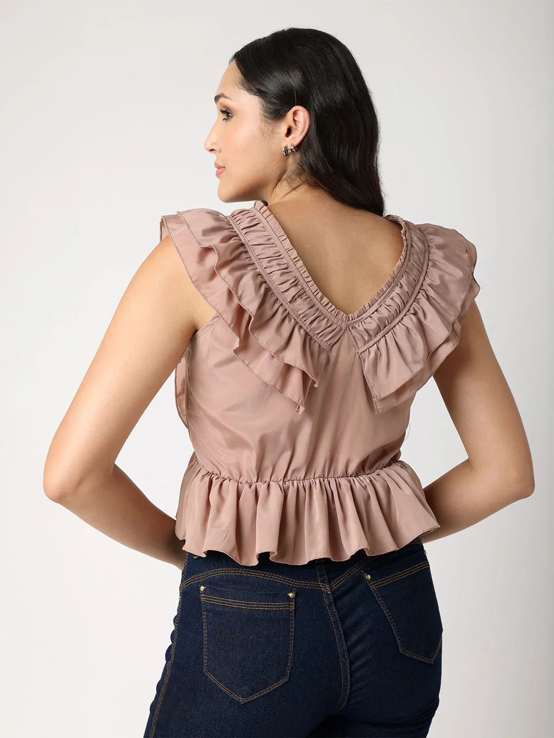 Rushed Frill Top