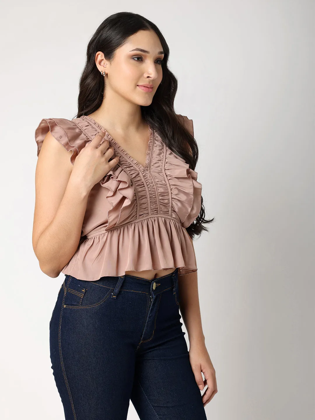 Rushed Frill Top