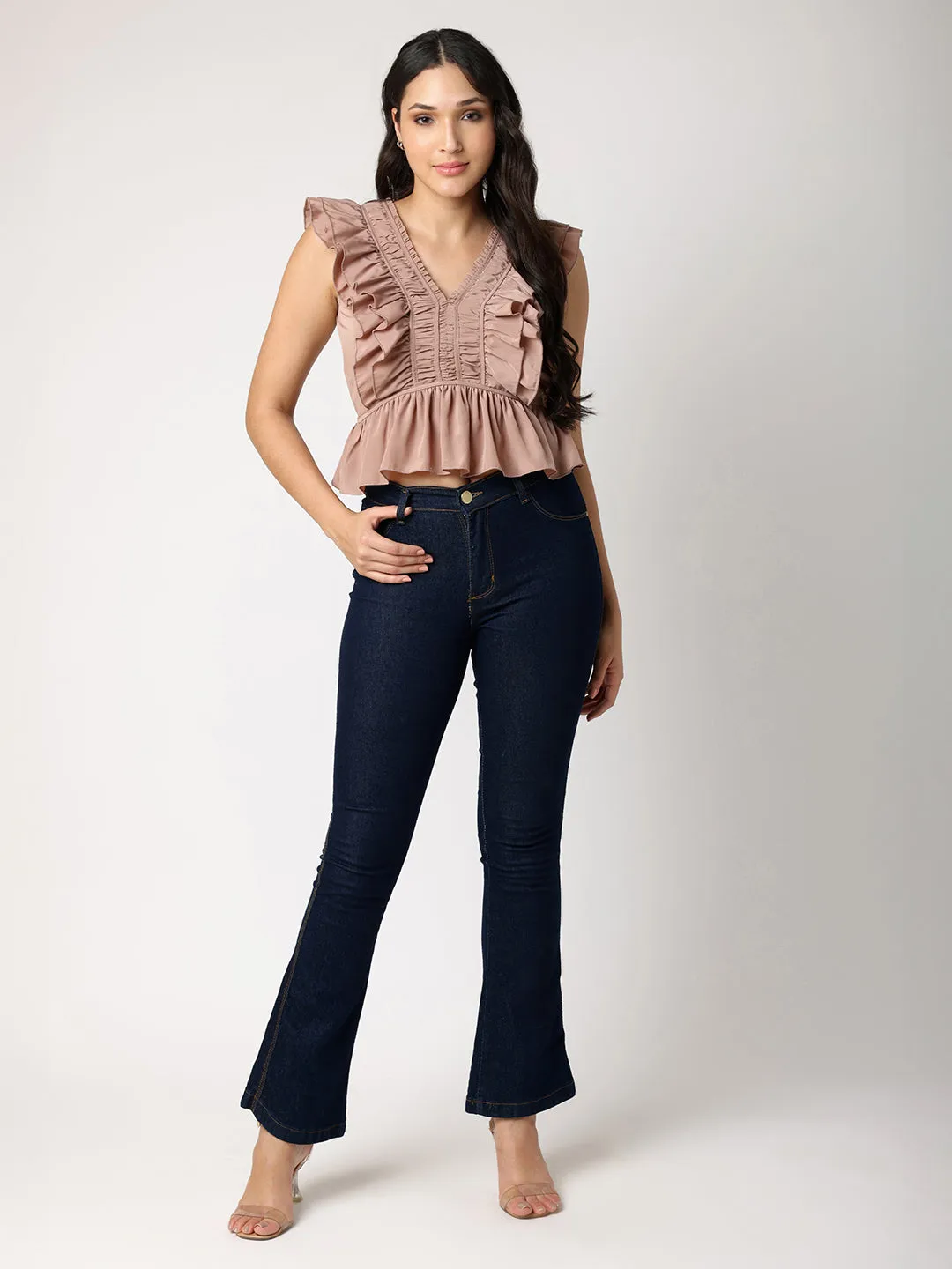 Rushed Frill Top