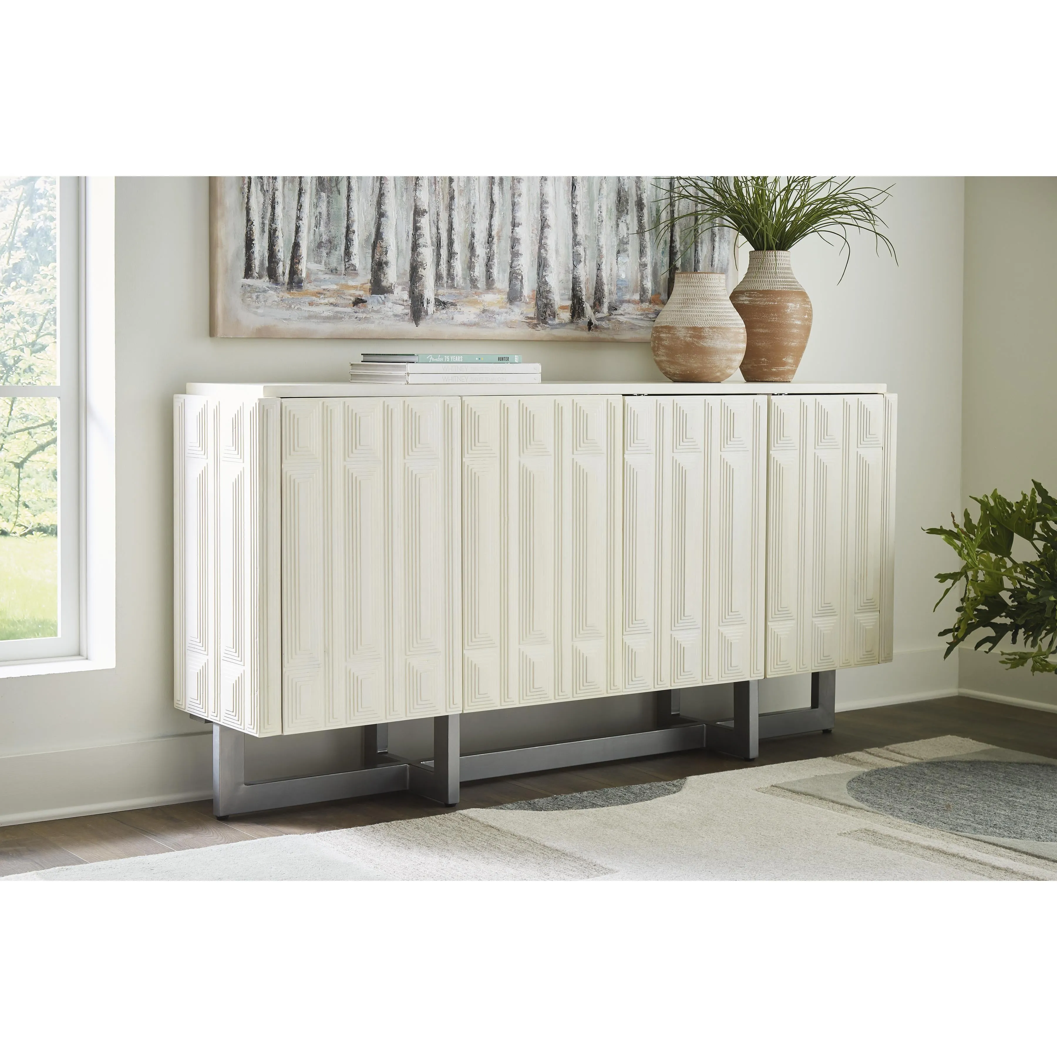 Signature Design by Ashley Ornawel A4000569 Accent Cabinet