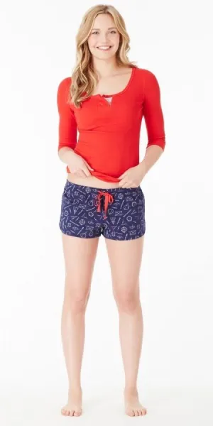 Super Soft Jersey Short - Geometry