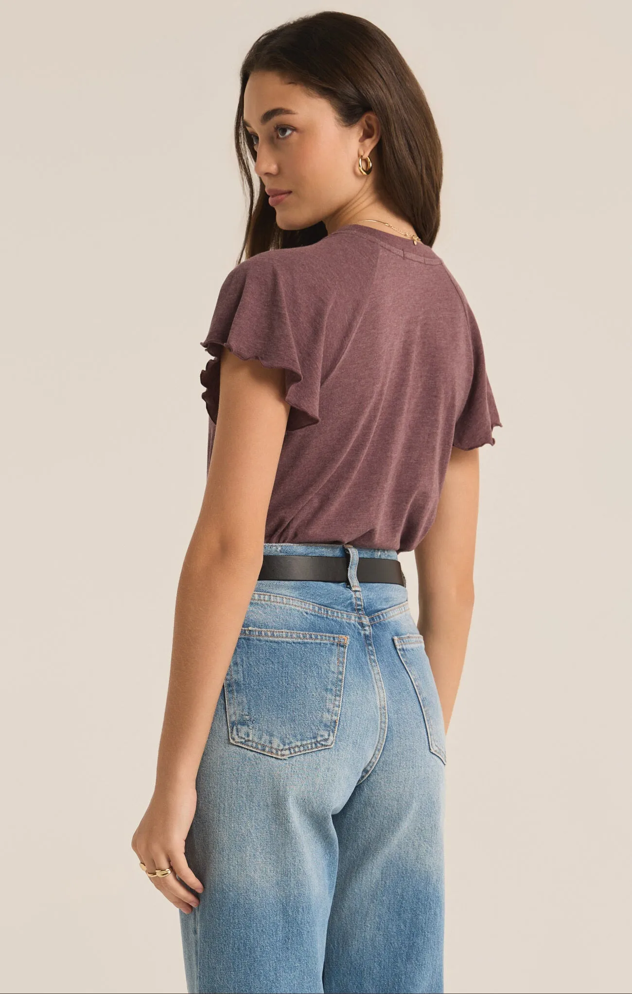The Abby Flutter Tee