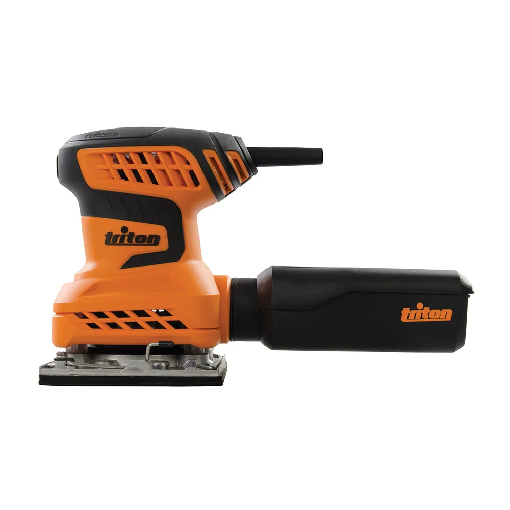 Triton TQTRSS UK 200W Orbital Palm Sander 1/4 Sheet