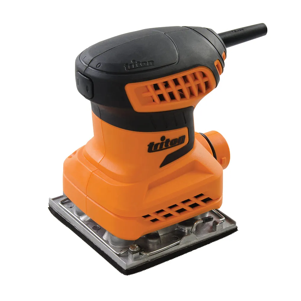 Triton TQTRSS UK 200W Orbital Palm Sander 1/4 Sheet