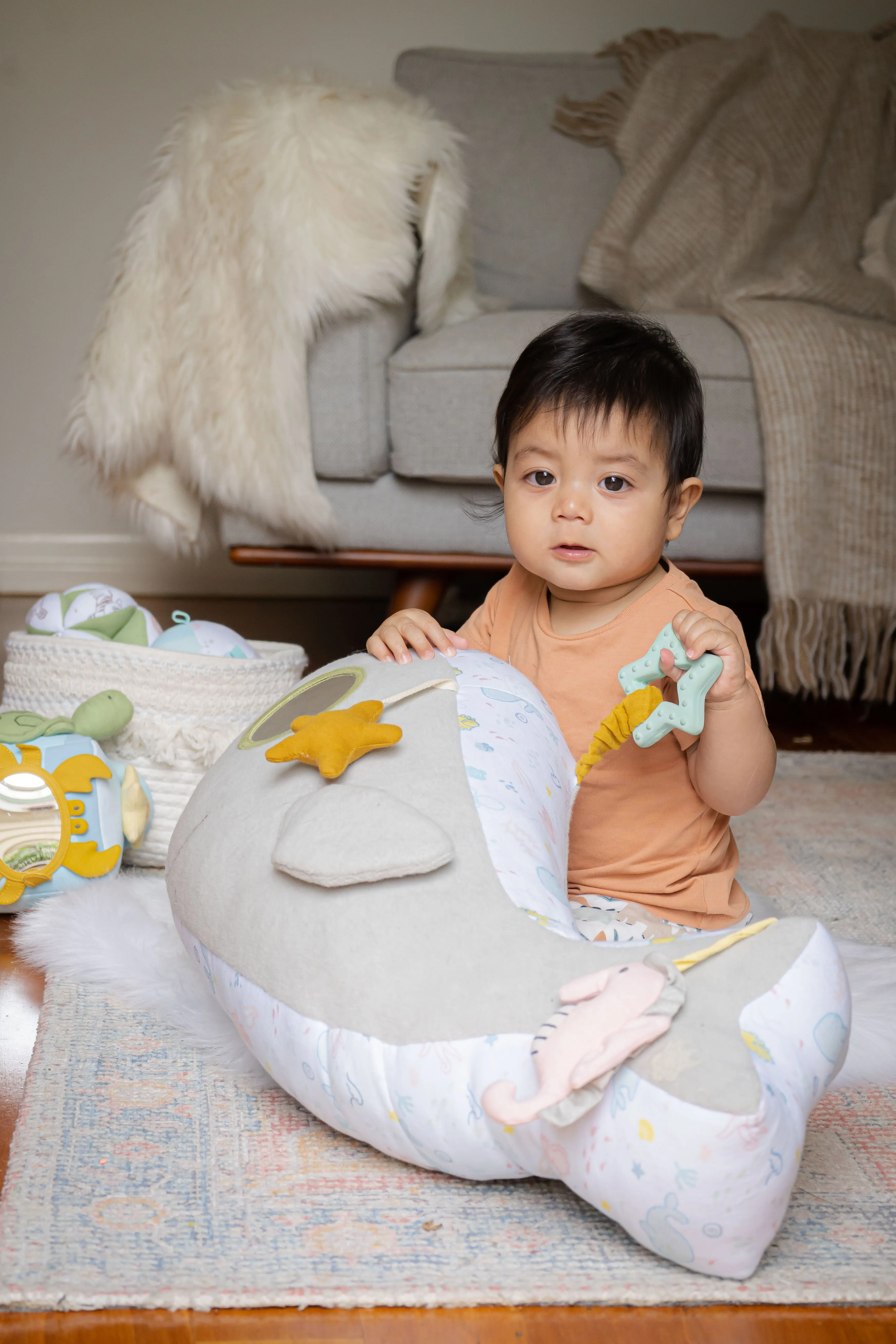 Tummy Time Ocean Buddy Whale